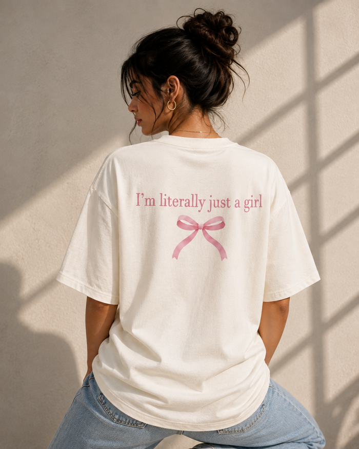 JUST A GIRL TEE