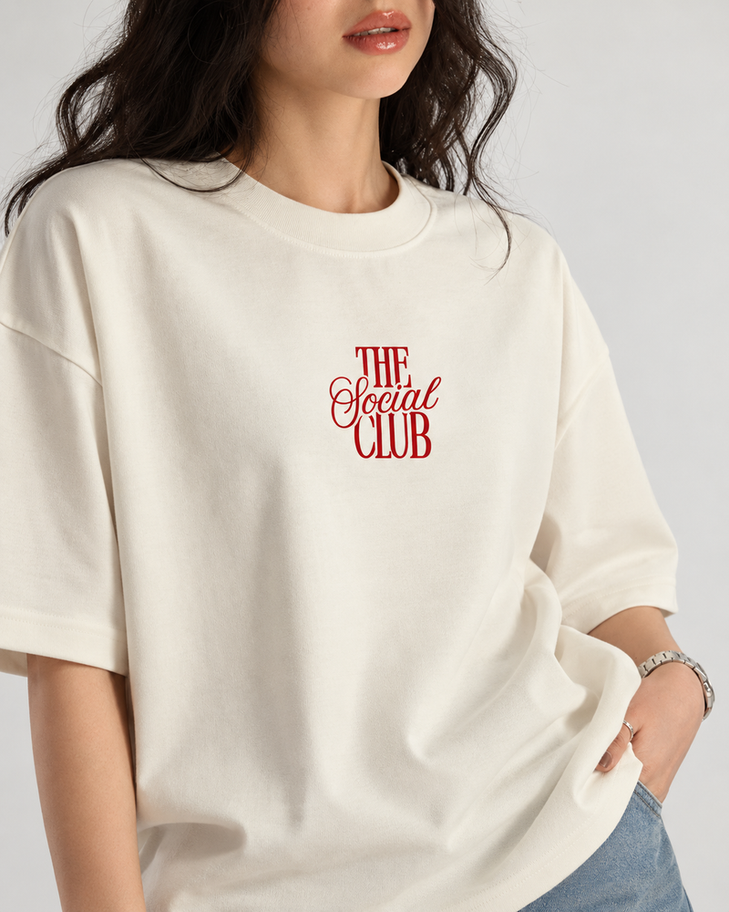 The Social Club Graphic Oversized T-Shirt
